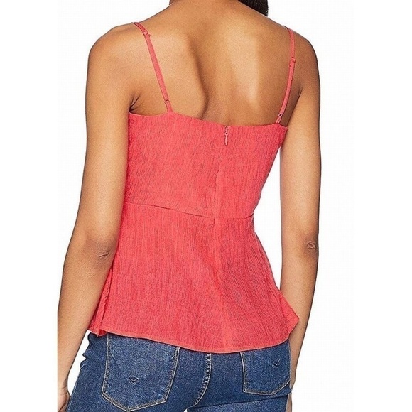 BB Dakota | Nwt Coral Ruffle Camisole Blouse - Picture 2 of 5